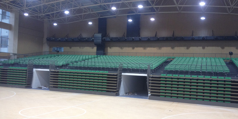 郴州柿竹園礦山體育館看臺項目圓滿結束