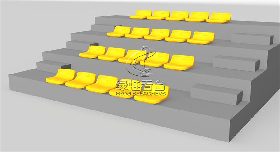 綠蛙看臺(tái)座椅